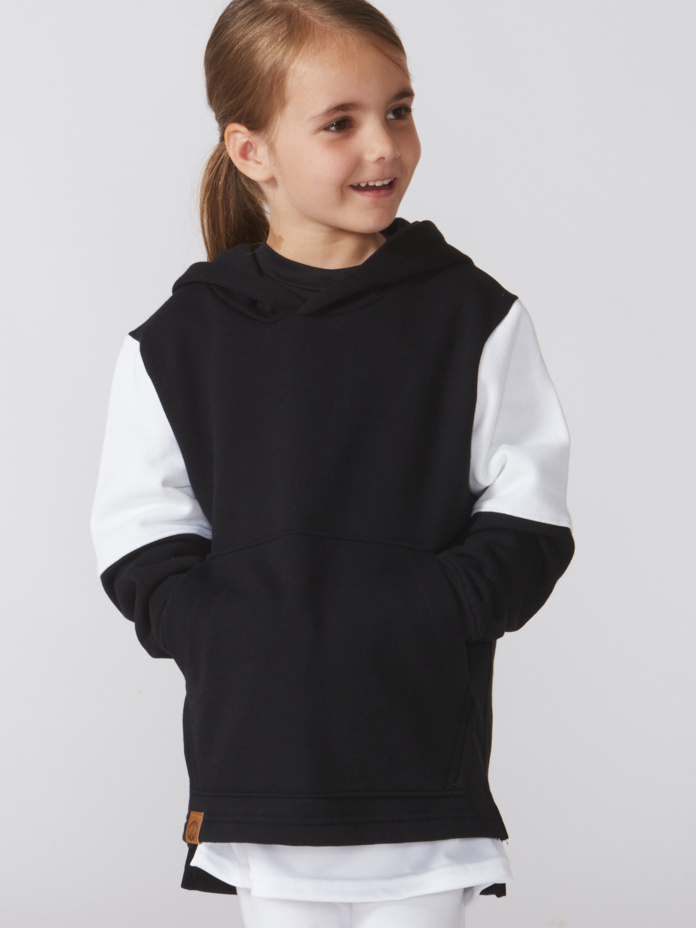Youth Unisex Colour-Block Hoodie Thumbnail