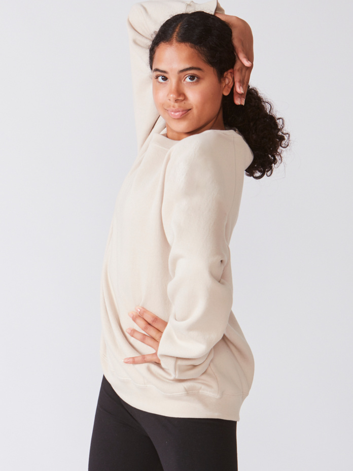 Studio Essentials Unisex Solid Raglan Sweatshirt Thumbnail