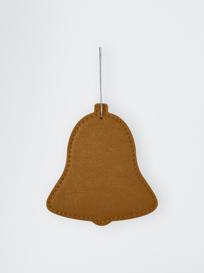 Bell Leatherette Ornament Thumbnail