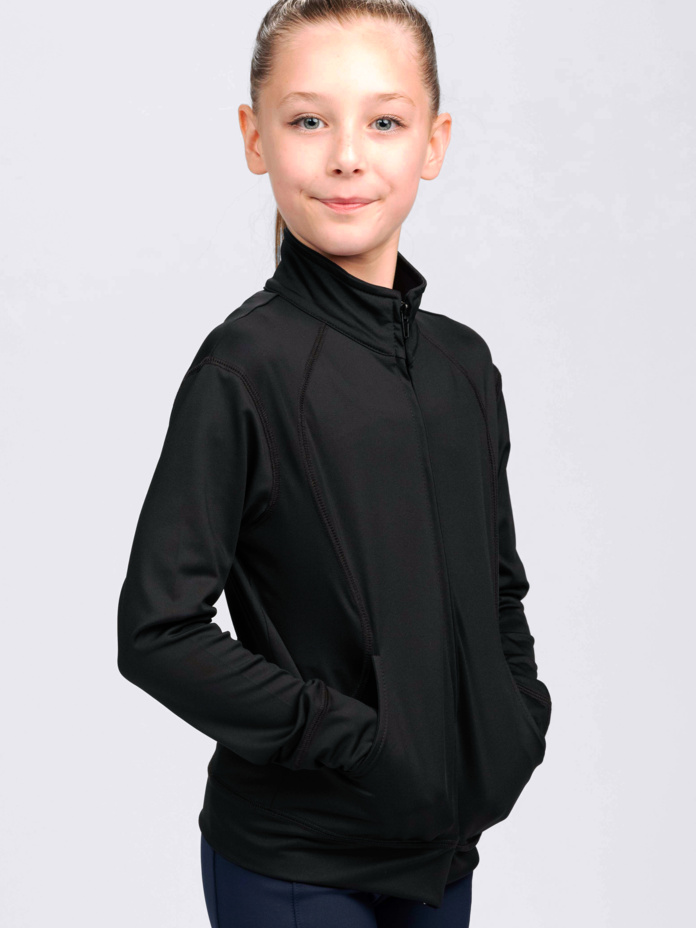 Studio Essentials Girls Poly-Spandex Omega Jacket Thumbnail