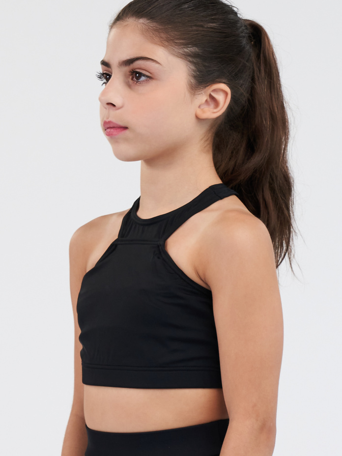 Girls High Neck Halter Bra Top Thumbnail