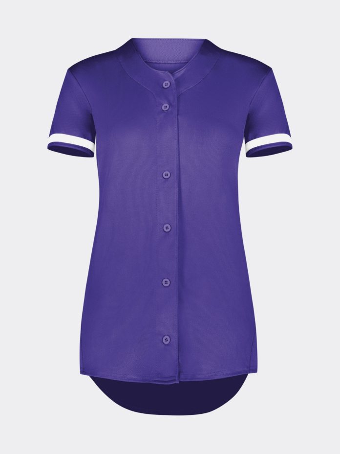 Girls Cutter+ Full Button Softball Jersey Thumbnail
