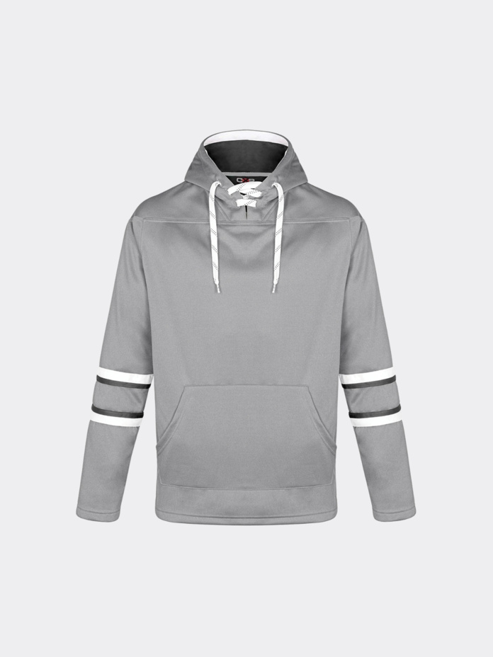Dangle Adult Unisex Pullover Hockey Lace Hooded Sweatshirt Thumbnail