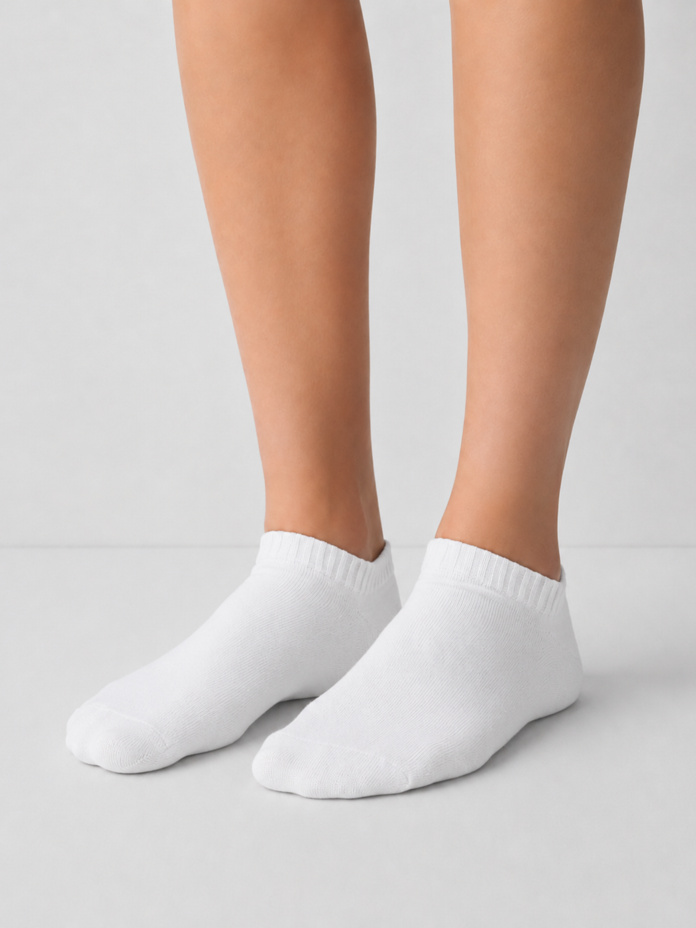 Cotton No-Show Socks Thumbnail