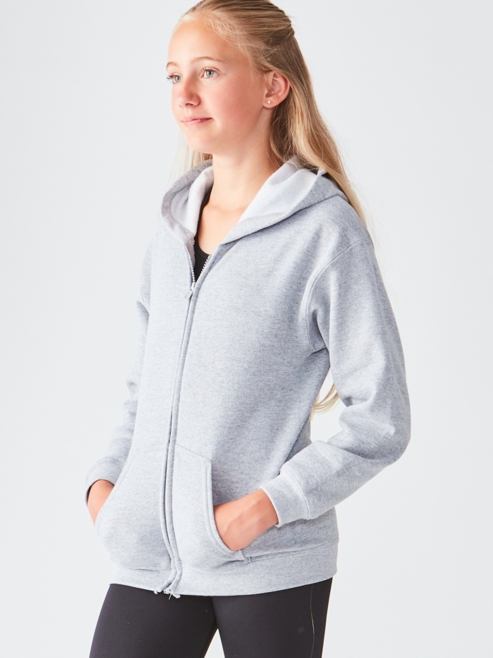 Youth Unisex Full-Zip Hoodie Thumbnail