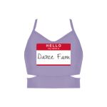 Ladies Cutout Detail Crop Top Thumbnail