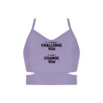 Ladies Cutout Detail Crop Top Thumbnail