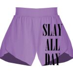 Girls Flowy Overlay Shorts Thumbnail