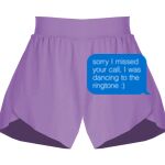 Girls Flowy Overlay Shorts Thumbnail