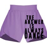 Girls Flowy Overlay Shorts Thumbnail