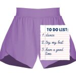 Girls Flowy Overlay Shorts Thumbnail