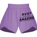 Girls Flowy Overlay Shorts Thumbnail