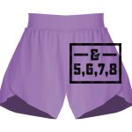 Girls Flowy Overlay Shorts Thumbnail