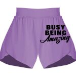 Girls Flowy Overlay Shorts Thumbnail