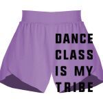 Girls Flowy Overlay Shorts Thumbnail