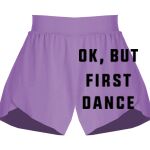 Girls Flowy Overlay Shorts Thumbnail