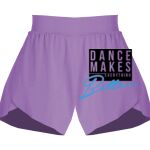 Girls Flowy Overlay Shorts Thumbnail