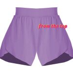 Girls Flowy Overlay Shorts Thumbnail