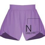 Girls Flowy Overlay Shorts Thumbnail