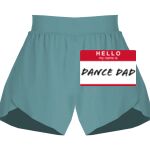 Ladies Flowy Overlay Shorts Thumbnail