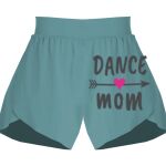 Ladies Flowy Overlay Shorts Thumbnail